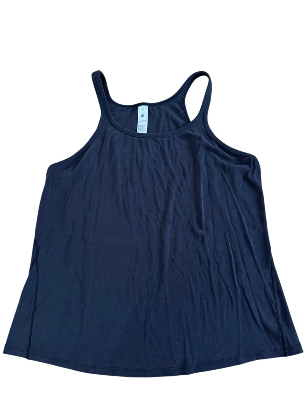 Lululemon Women's Hold Tight Thin Stap Racerback Tank Top - Charcoal Size XL - Picture 2 of 6